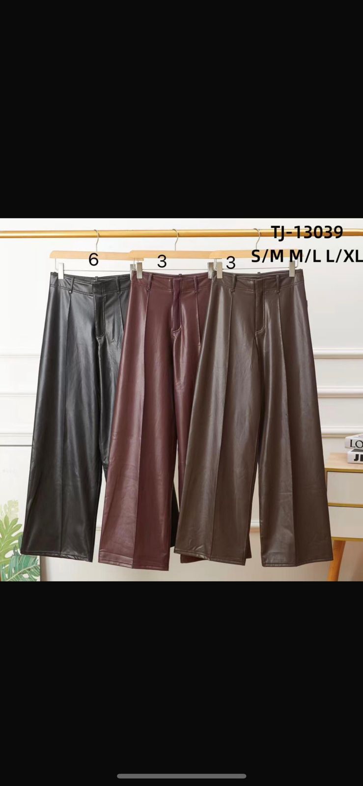 PANTALON ZOE CUERINA