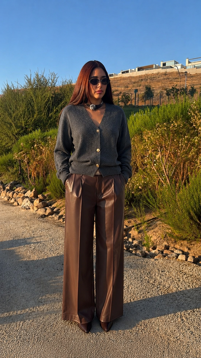 PANTALON ZOE CUERINA