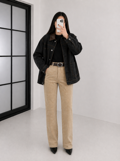 PANTALON COTELE LEO